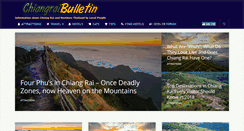 Desktop Screenshot of chiangraibulletin.com