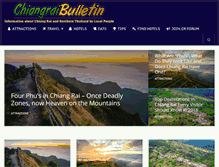 Tablet Screenshot of chiangraibulletin.com